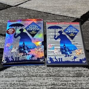 WALT DISNEY MARY POPPINS 40TH ANNIVERSARY EDITION 2-DISC DVD SET